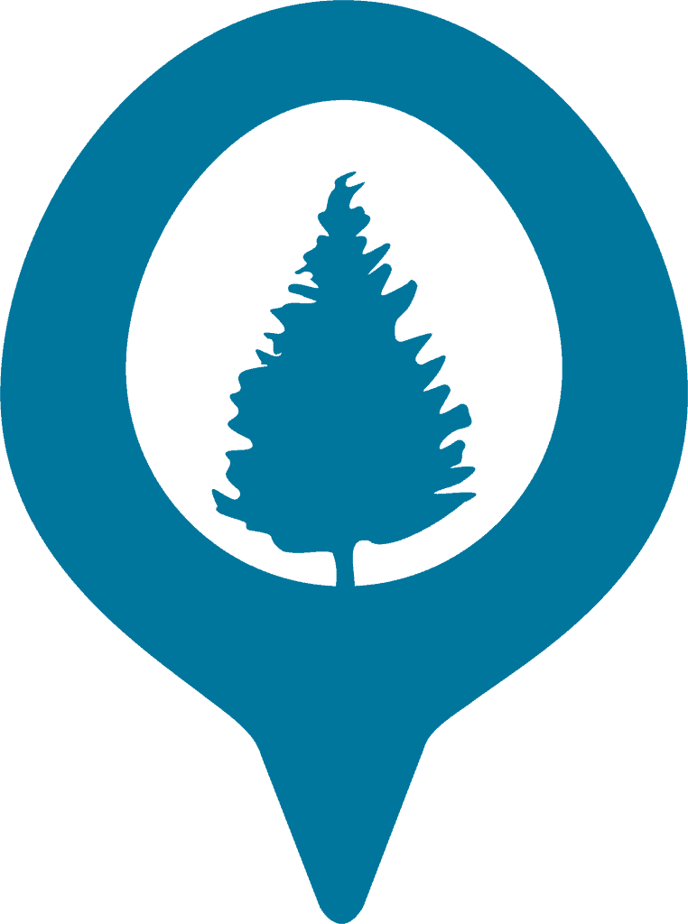 Interactive Map Tree Pin Icon